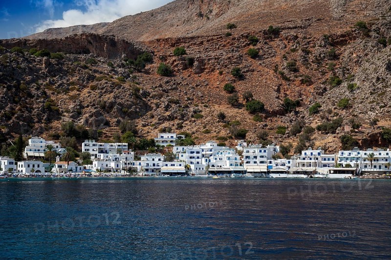 Village on the coast