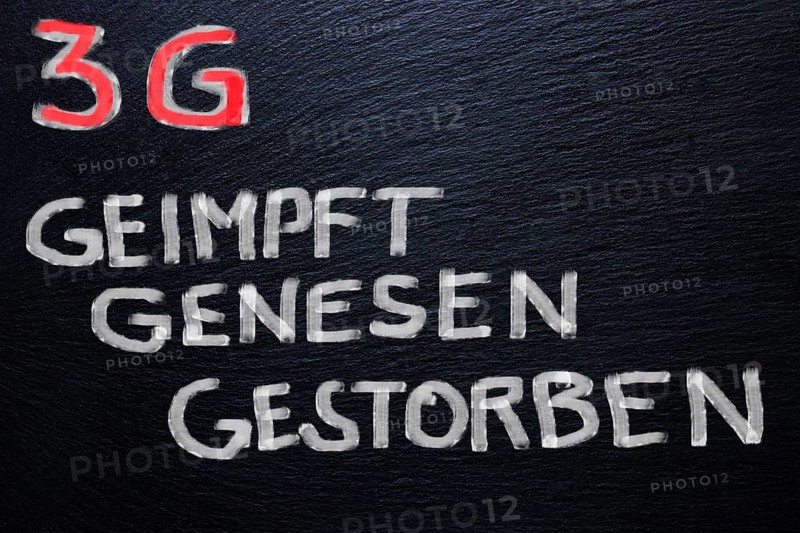 Board with the inscription 3G