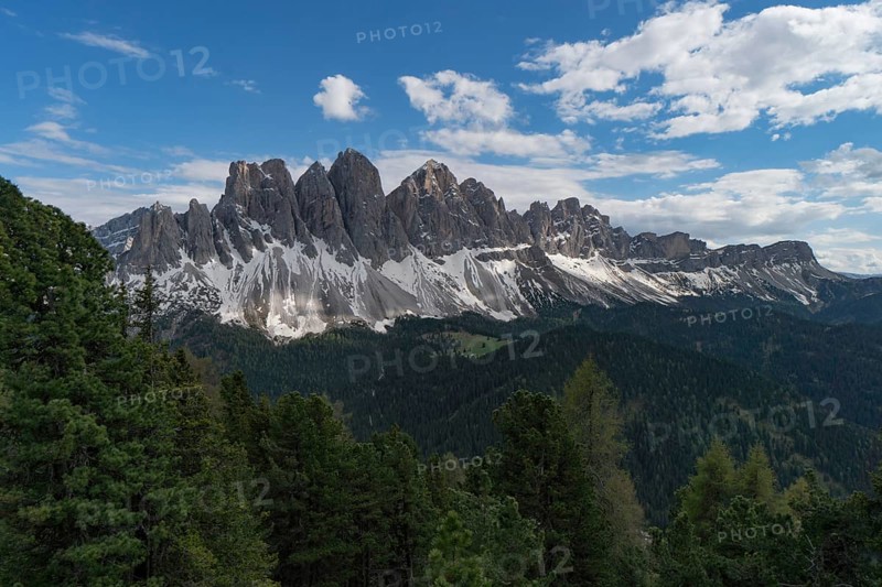 View of the Geisler Peaks