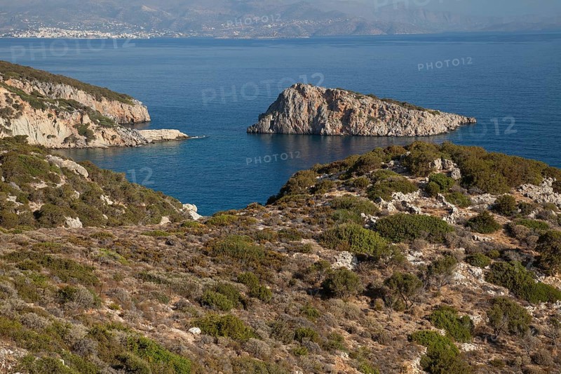 Rocky coastal landscape near Myrtos