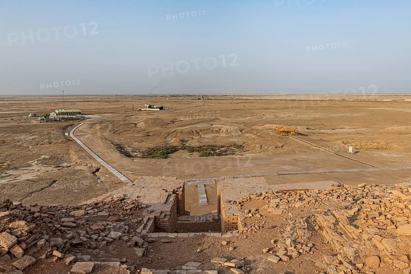 Overlook over the ancient city of Ur