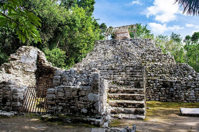 The archeological Maya site Coba