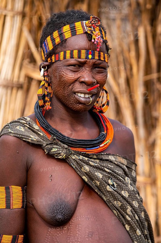 Traditional dressed woman