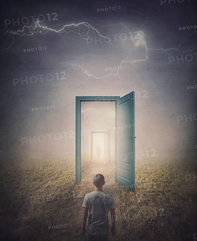 Teleportation doors concept