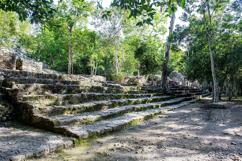 The archeological Maya site Coba