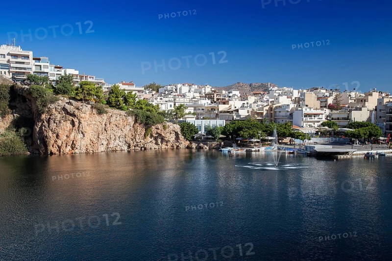 Lake Voulismeni in Agios Nikolaos