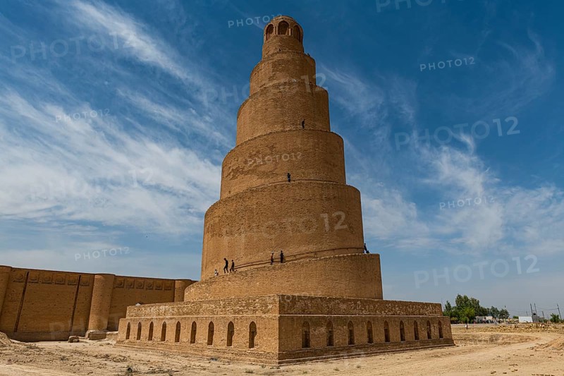 Spiral minaret of the Great Mosque of Samarra