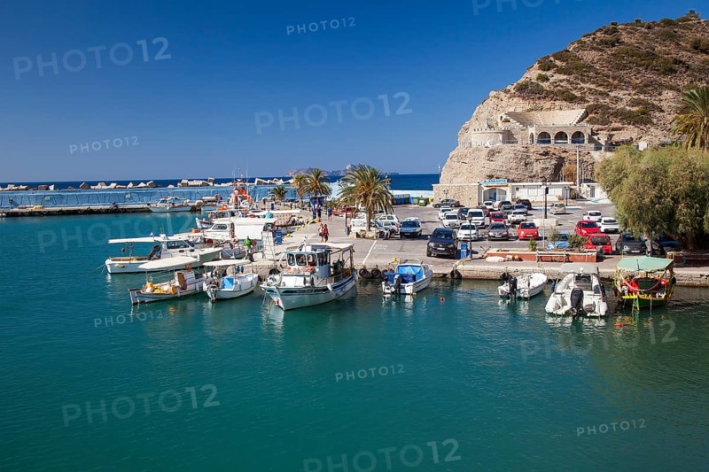 The seaside village of Agia Galini