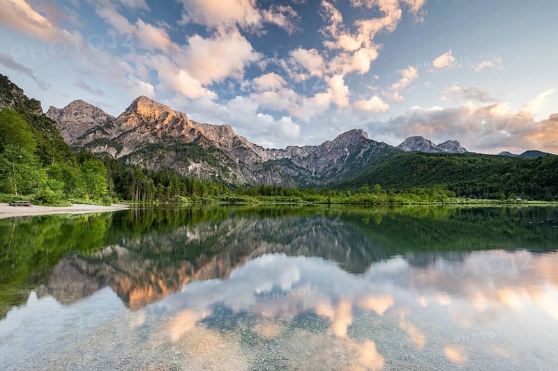 Almsee with reflection