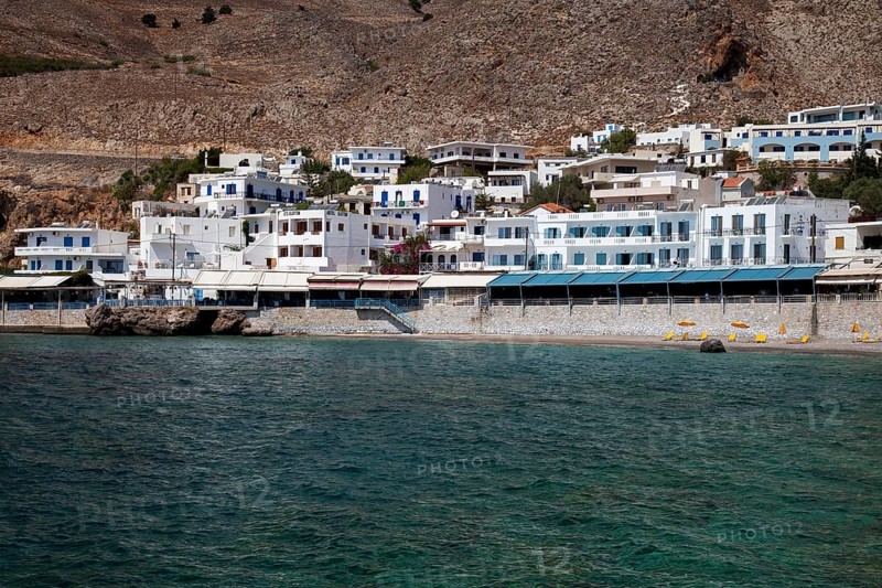 Village on the coast
