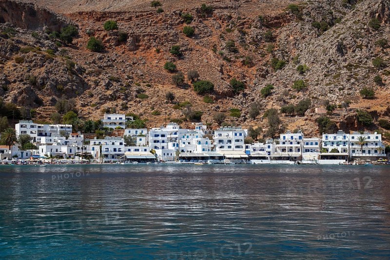 Village on the coast