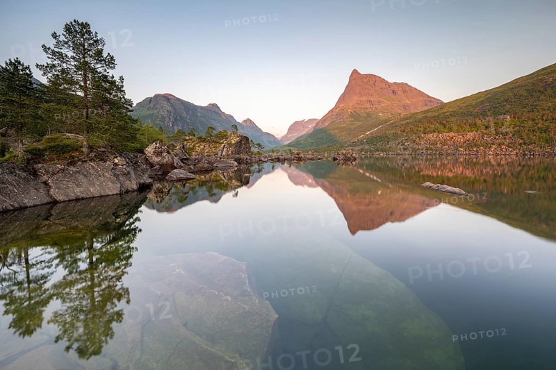Innerdalsvatna Lake