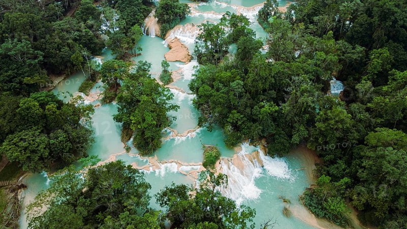 Aerial of Aguas Azules