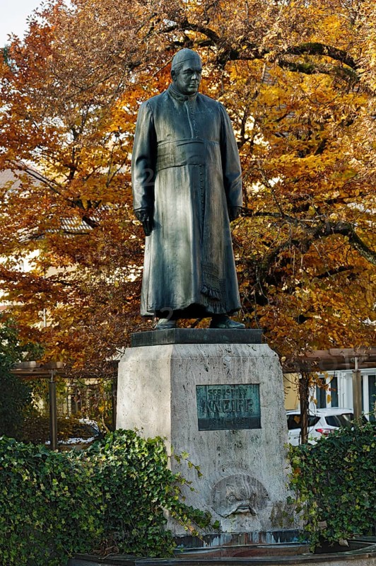 Pastor Sebastian Kneipp Monument in Bad Woerishofen