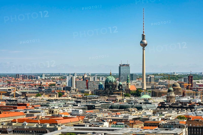 View from the high-rise building at Potsdamer Platz