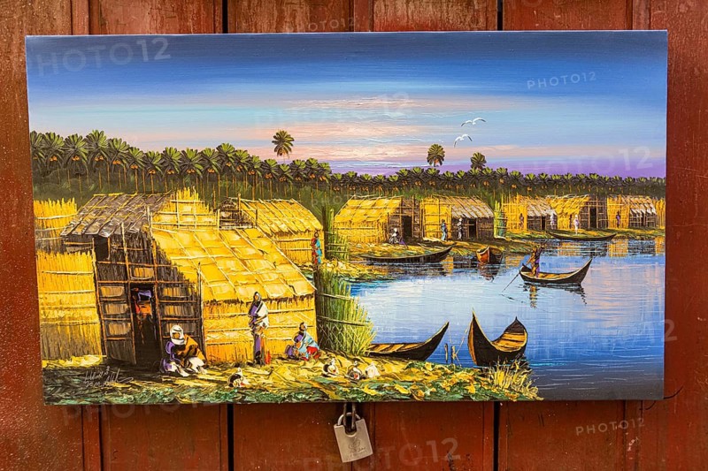 Marshland painting