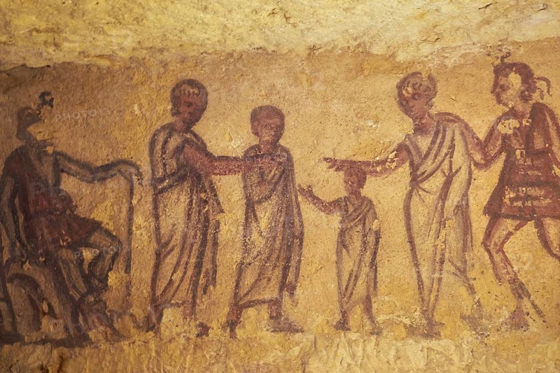 Tomba dei due tetti