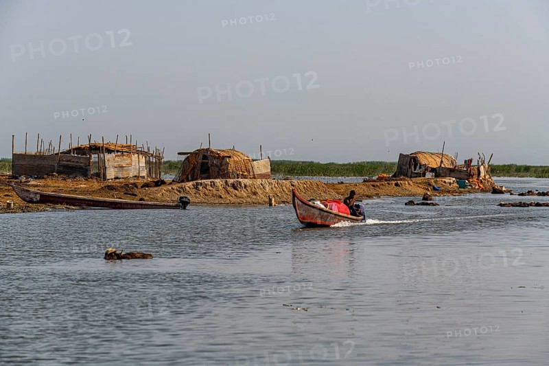 Reed house of Marsh Arabs