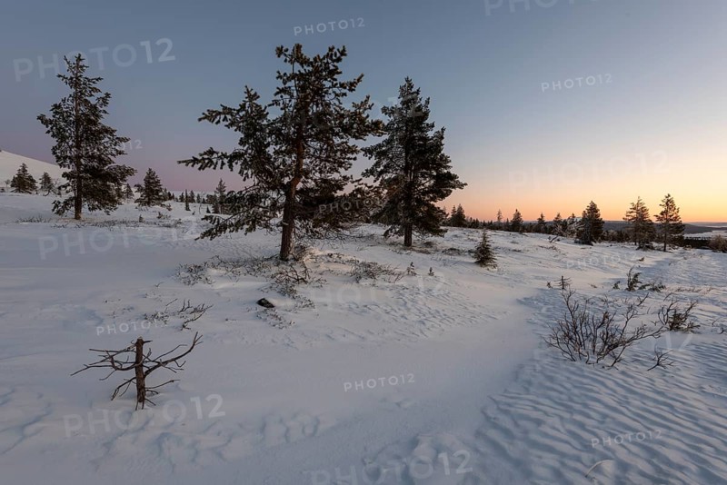 Sunset seen from the top of Pallas