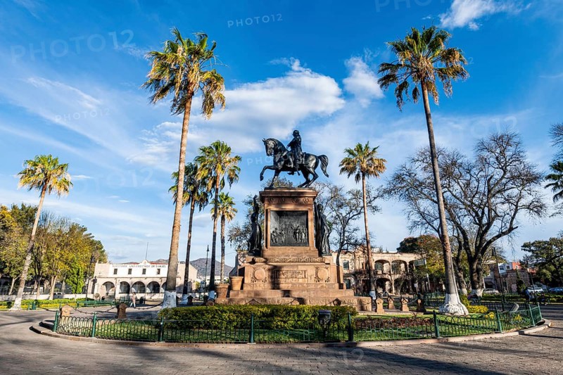 Morelos square with Morelos monument