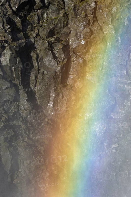 Rainbow at Dettifoss