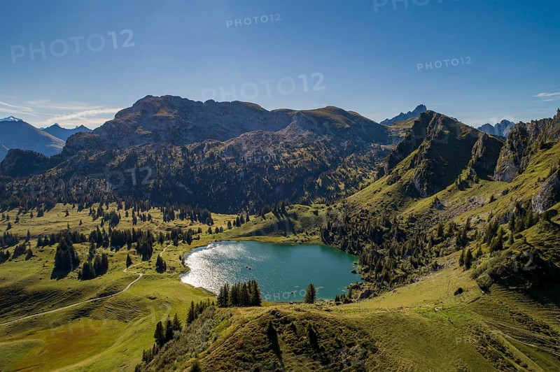 Seebergsee with Girehore and Roetihore