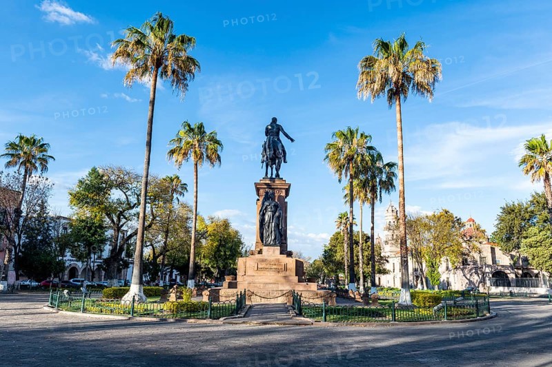 Morelos square with Morelos monument