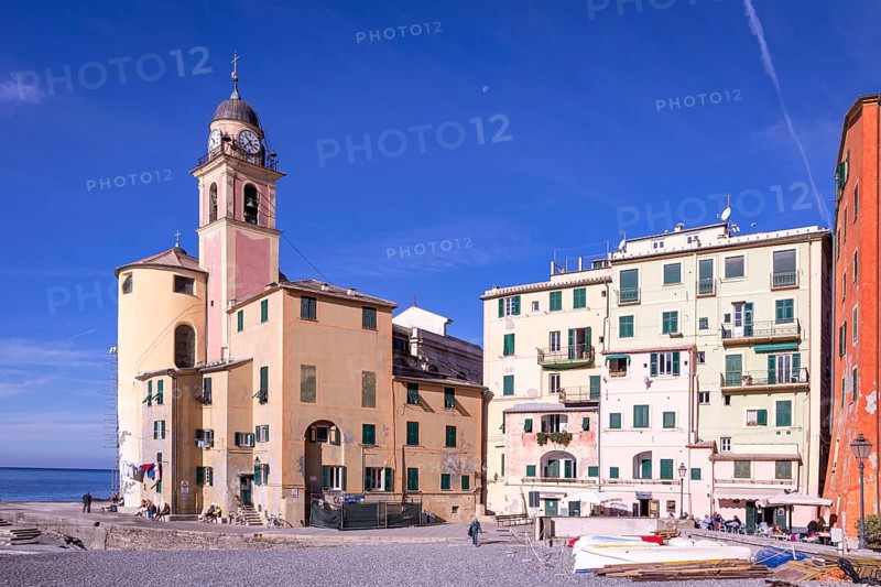 The church in Camogli