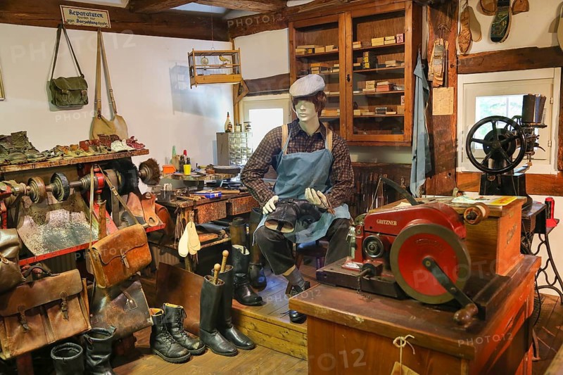 Shoemaker's workshop