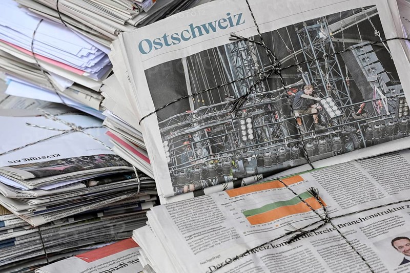 Waste paper collection