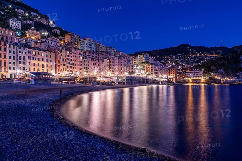 Camogli at sunset