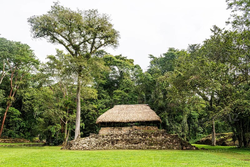 Ancient Maya archaeological site Bonampak