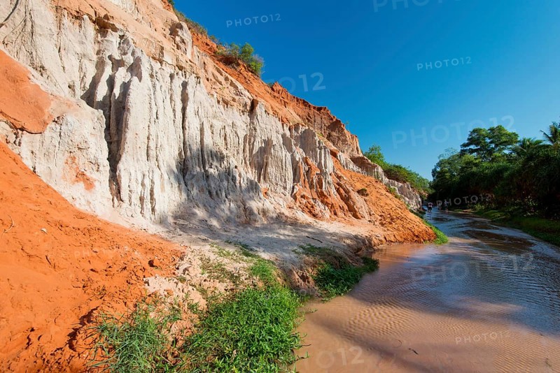Red Canyon and Fairytale River near Mui Ne
