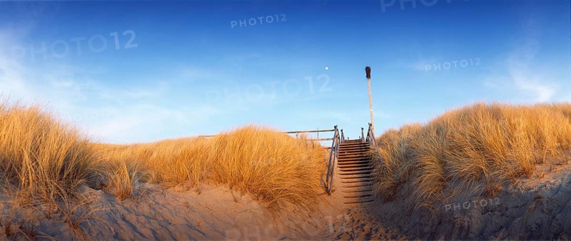 Crossing the beach in Westerland