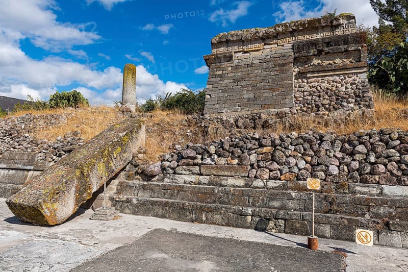 Mitla archeological site from the Zapotec culture
