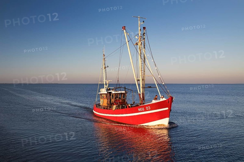 Crab cutter in the North Sea