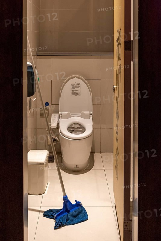 Floor mop and shower toilet Toilet