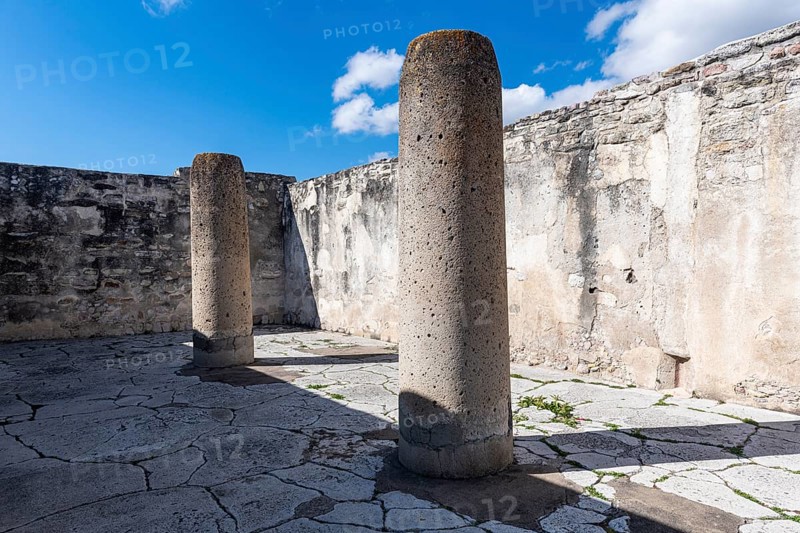 Mitla archeological site from the Zapotec culture