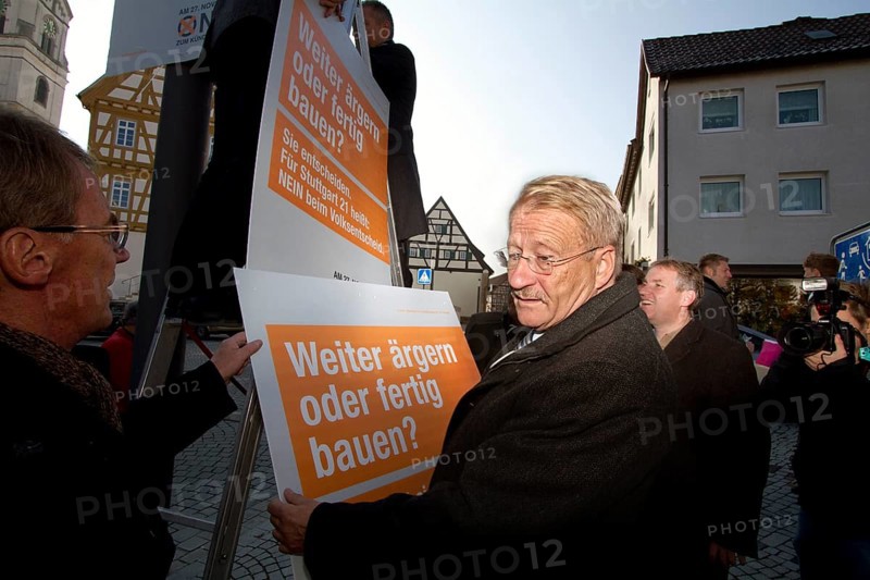 Referendum on the Stuttgart 21 rail project: Wolfgang Drexler