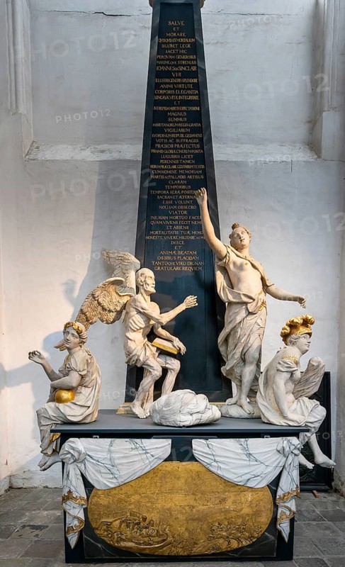 Christian depiction in the Bazylika Mariacka