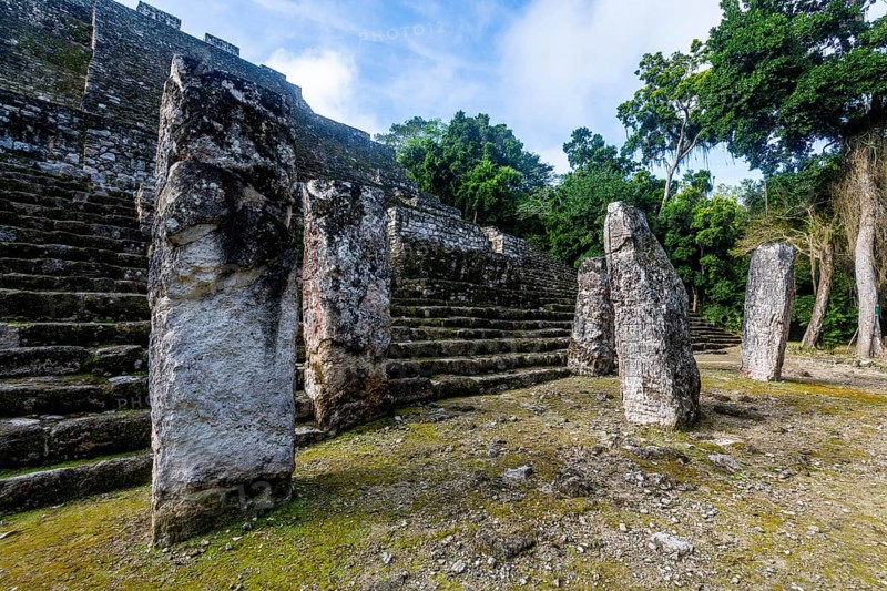 Unesco world heritage site Calakmul