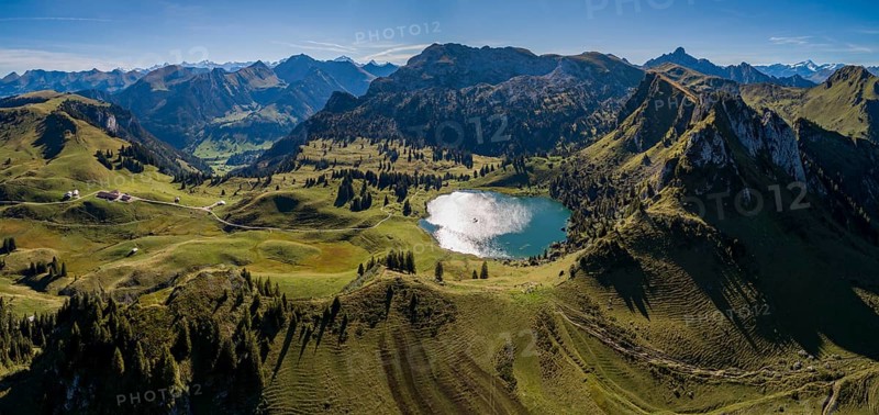 Seebergsee with Muntiggalm and Geisshoeri