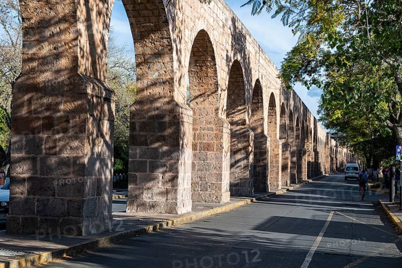 Aqueduct in the Unesco site Morelia