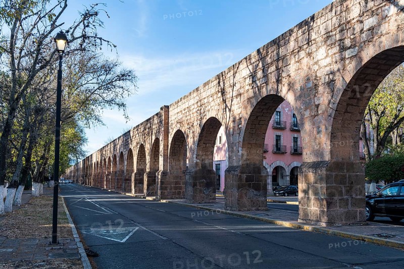 Aqueduct in the Unesco site Morelia