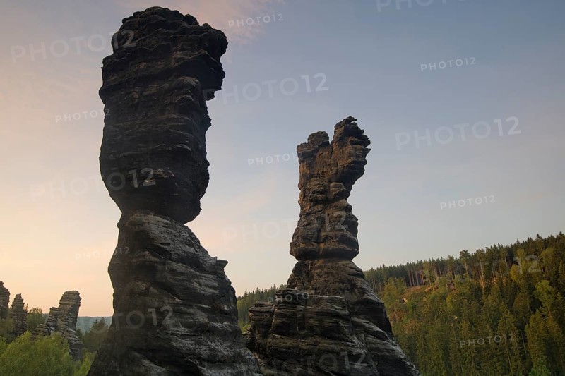 Evening light at the Hercules Pillars