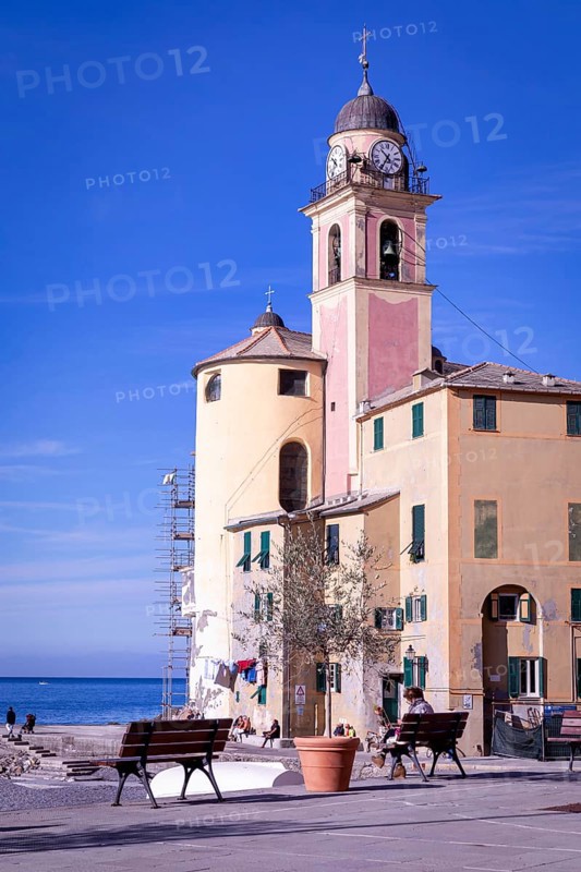 The church in Camogli