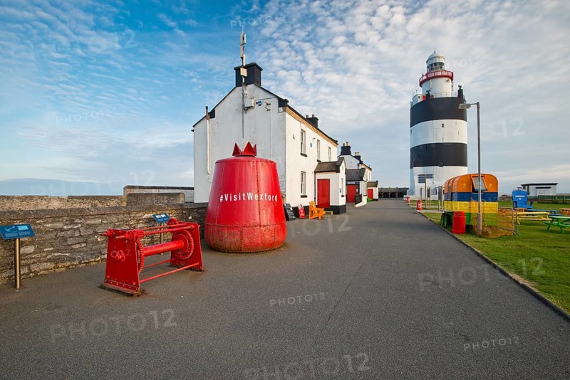 Large buoy at Hook Head Lighthouse