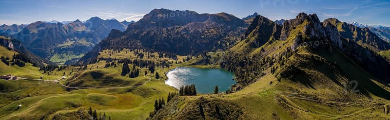 Seebergsee with Muntiggalm and Geisshoeri