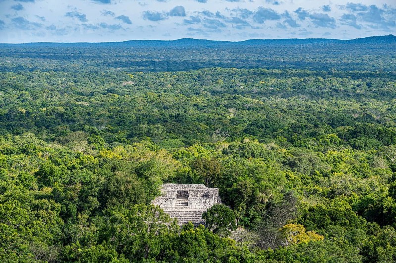 Unesco world heritage site Calakmul