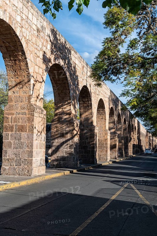 Aqueduct in the Unesco site Morelia